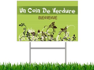 UN COIN DE VERDURE